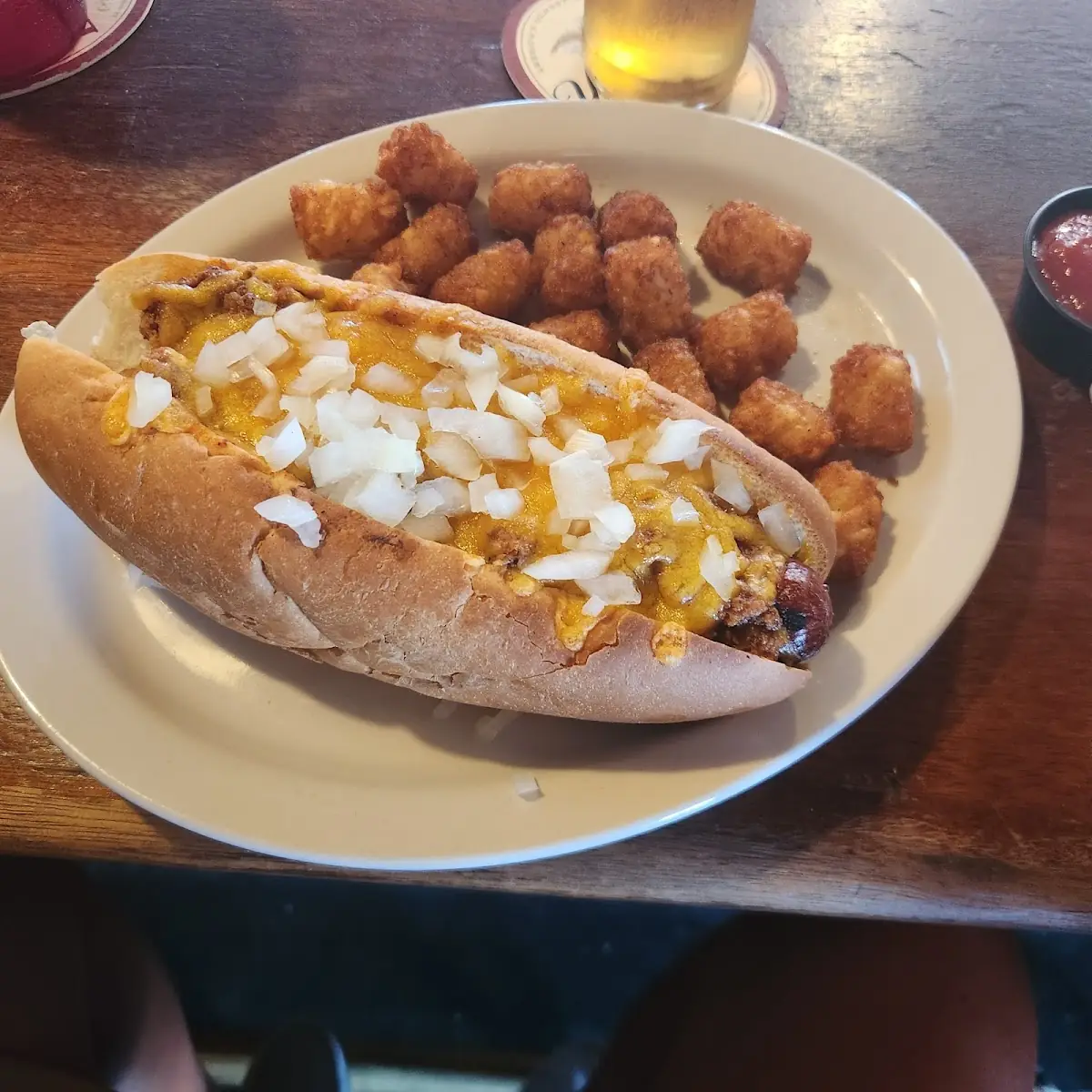 Chili Cheese Hot Dogs