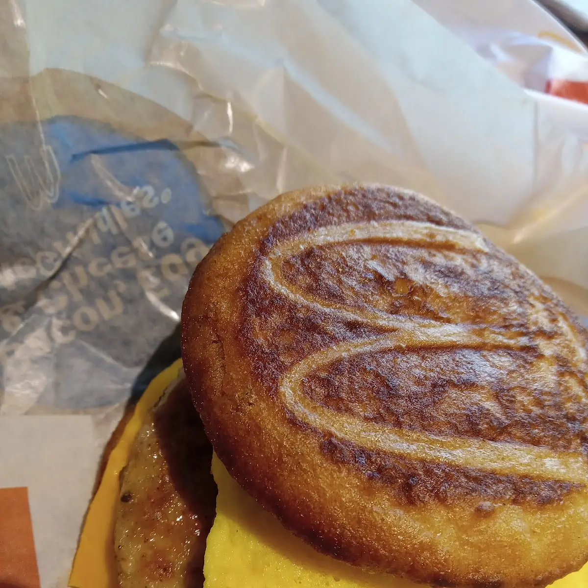 Sausage Egg & Cheese Mcgriddles
