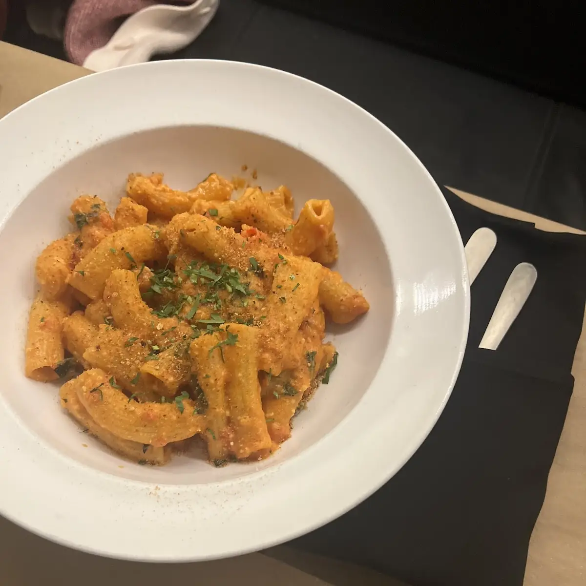 C O Spicy Rigatoni