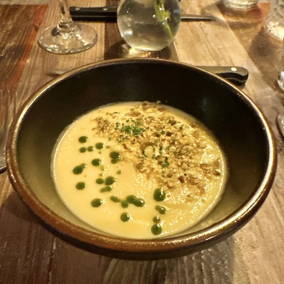 Roasted White Pumpkin Soup