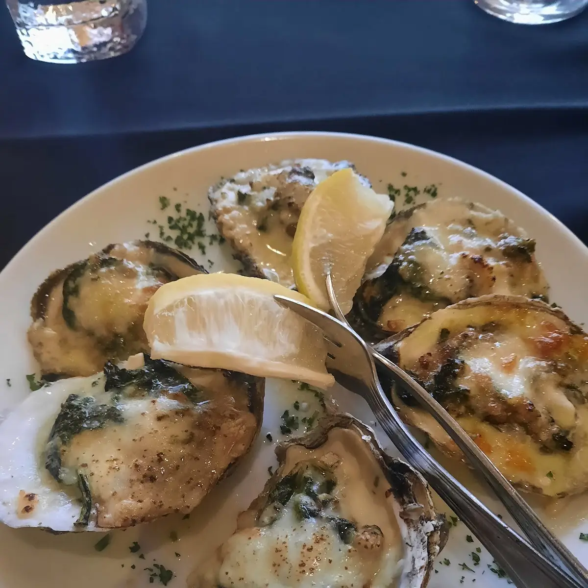 Oysters Rockefeller