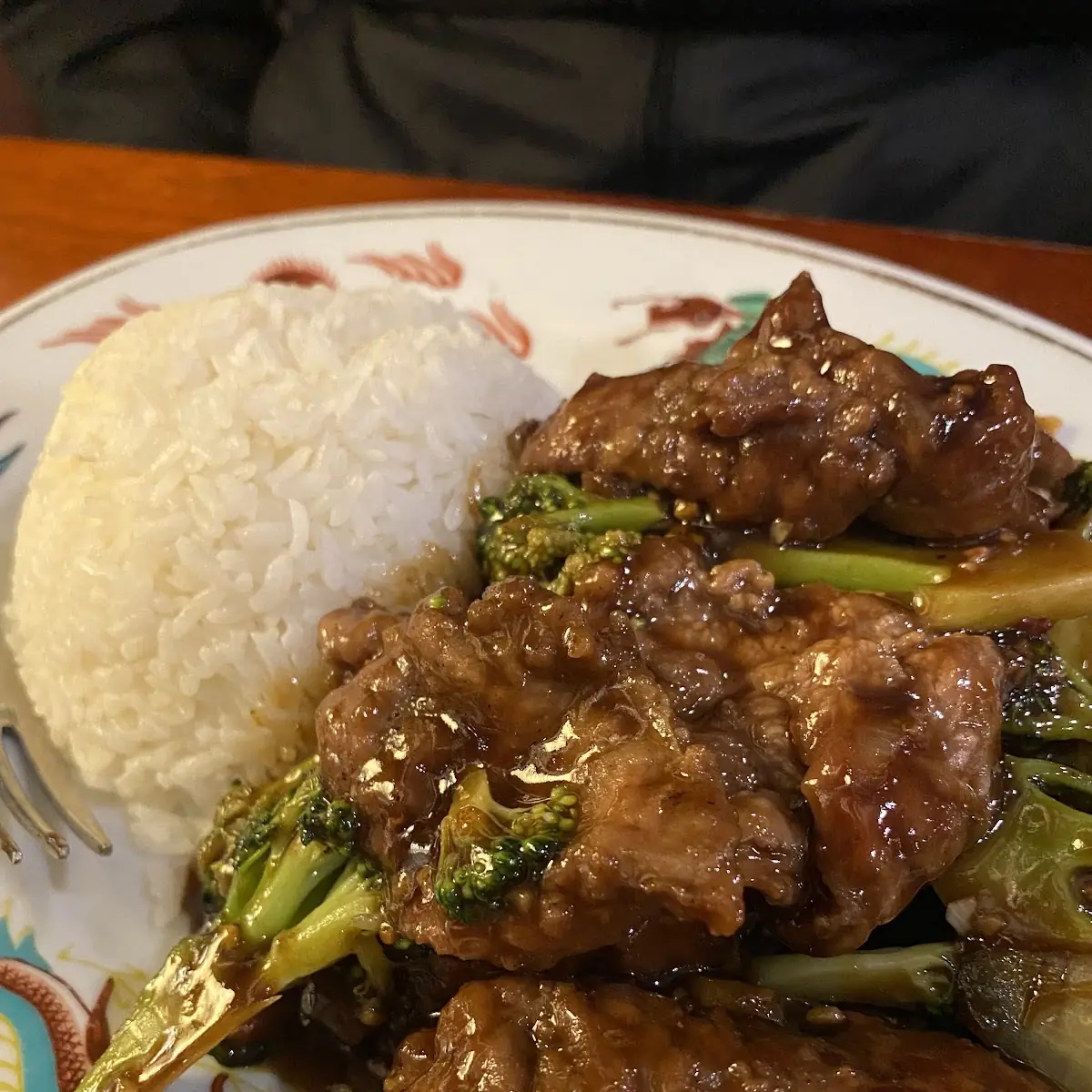 Beef w Garlic Sauce