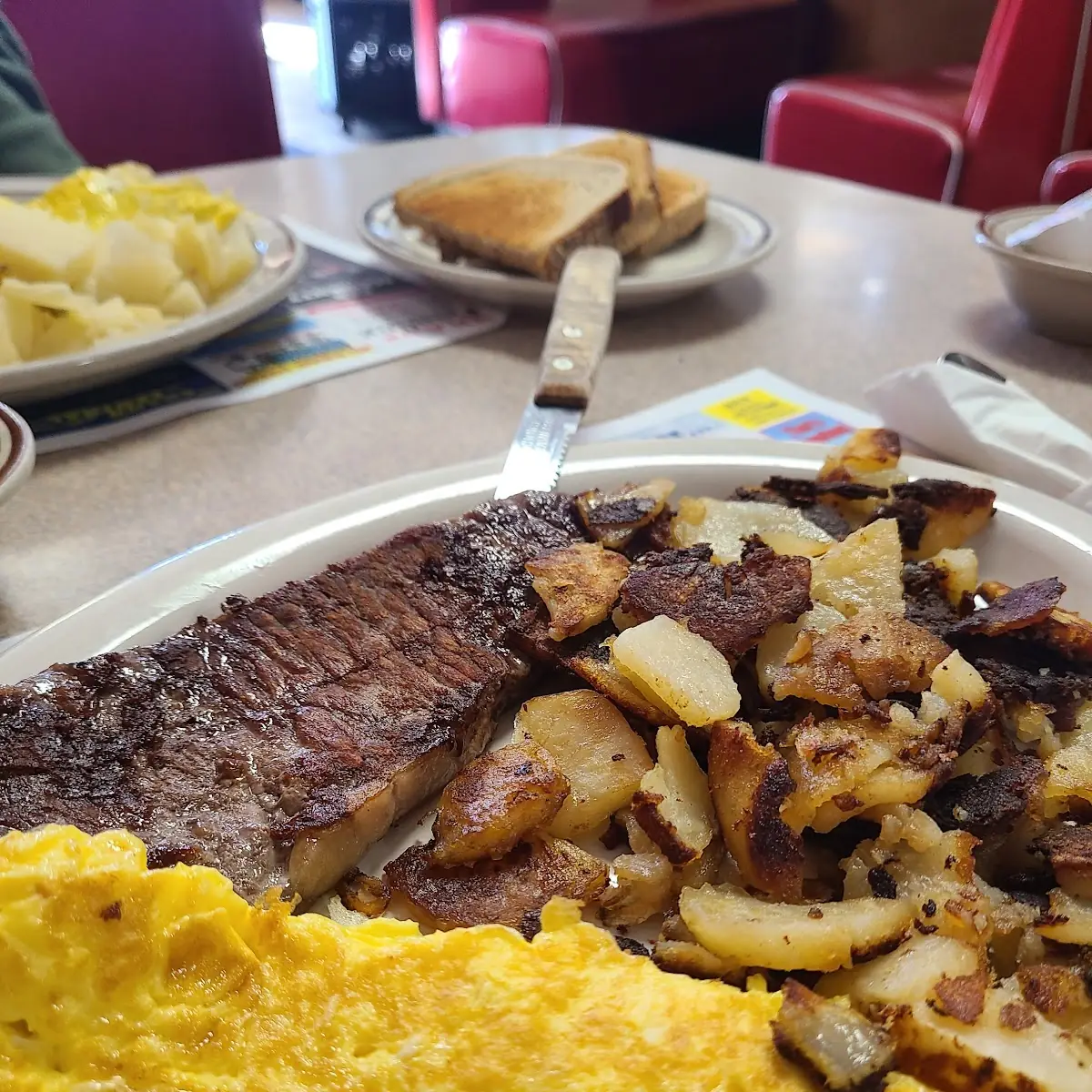 Cheese Steak Omelette