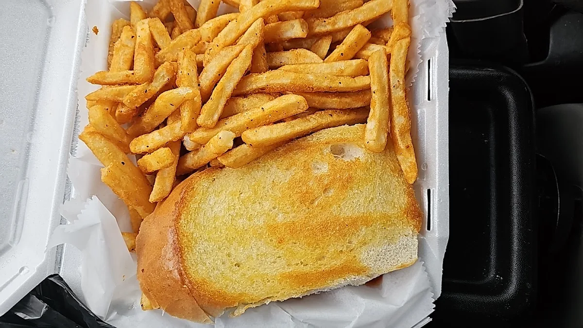 Steak Sandwich with Fries