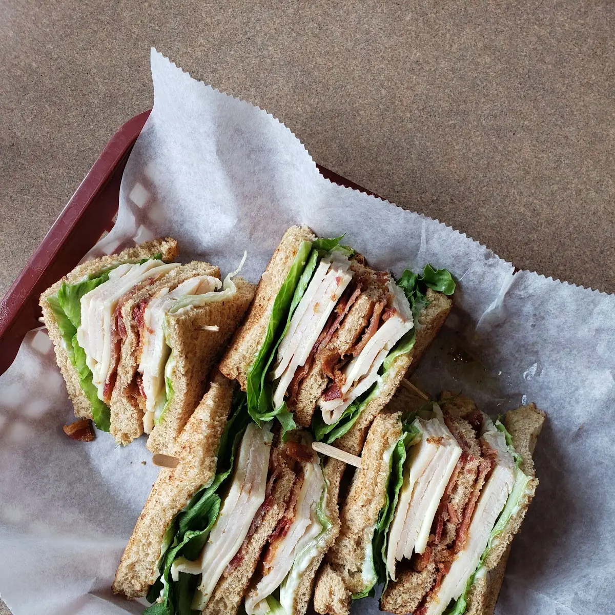 Turkey Club Sandwich