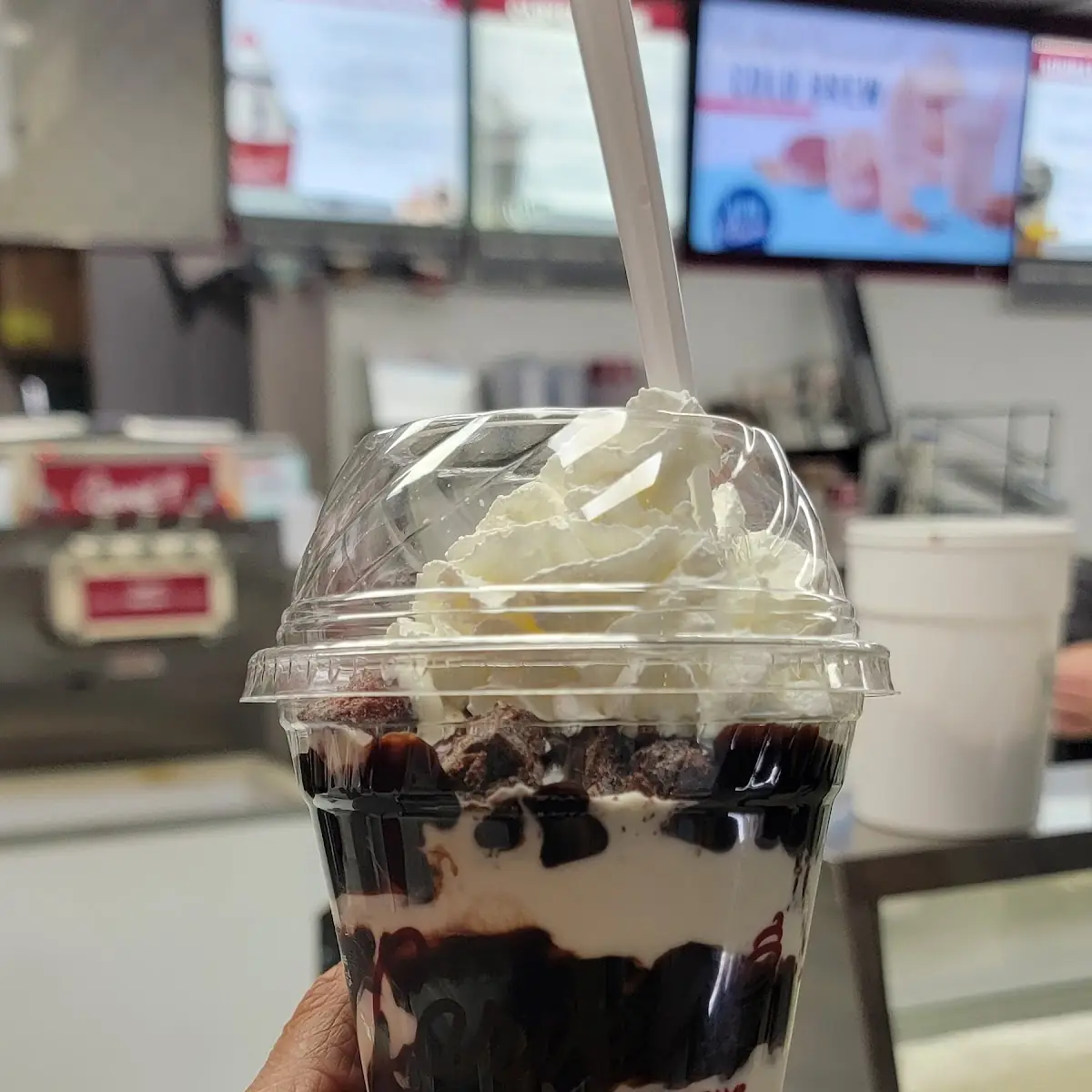 Hot Fudge Brownie