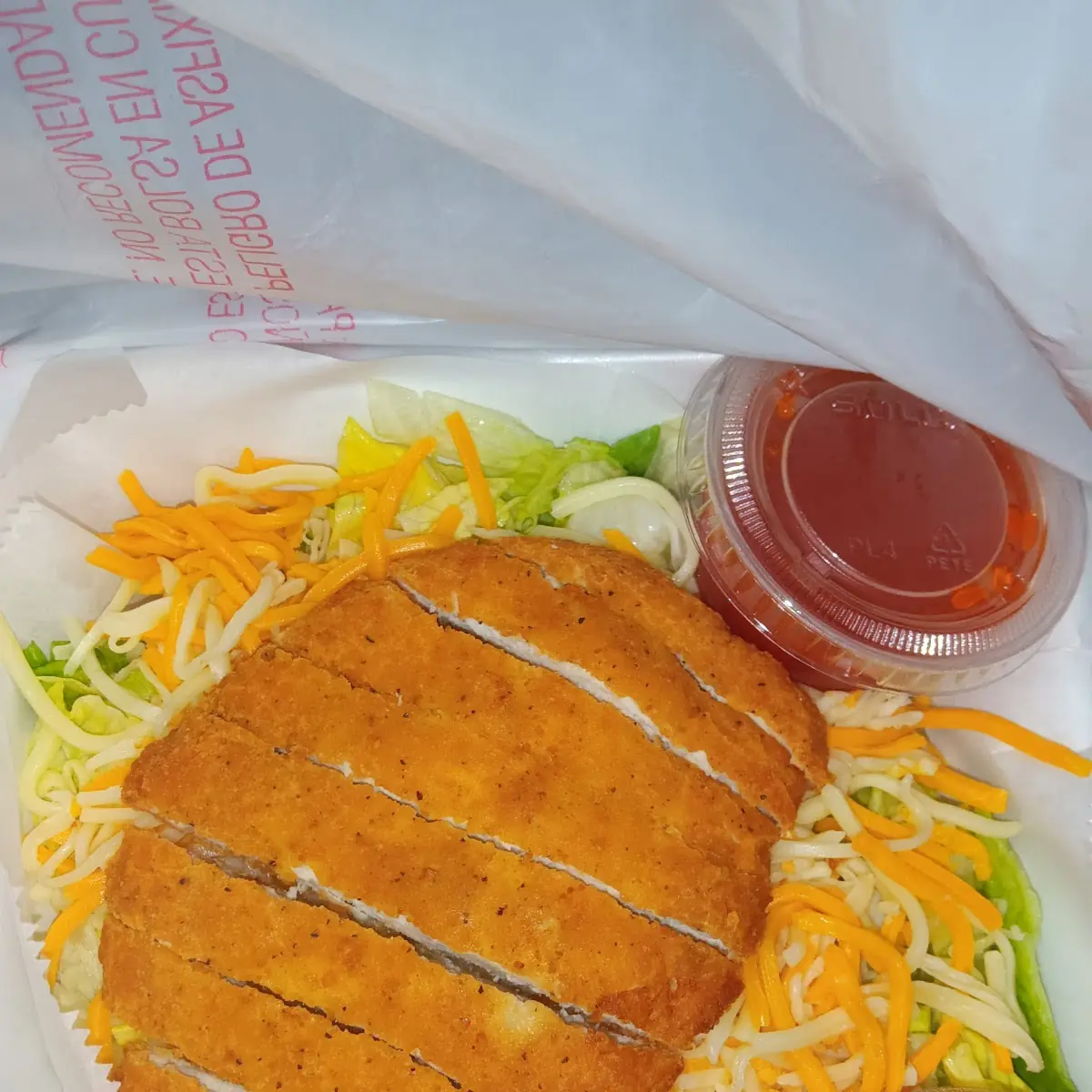 Crispy Chicken Salad