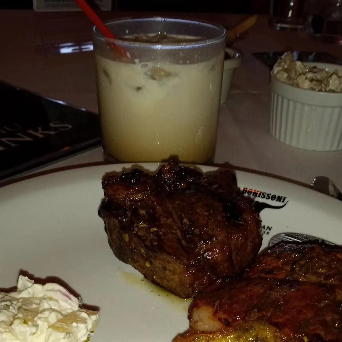 Lamb Chops and Potato Salad