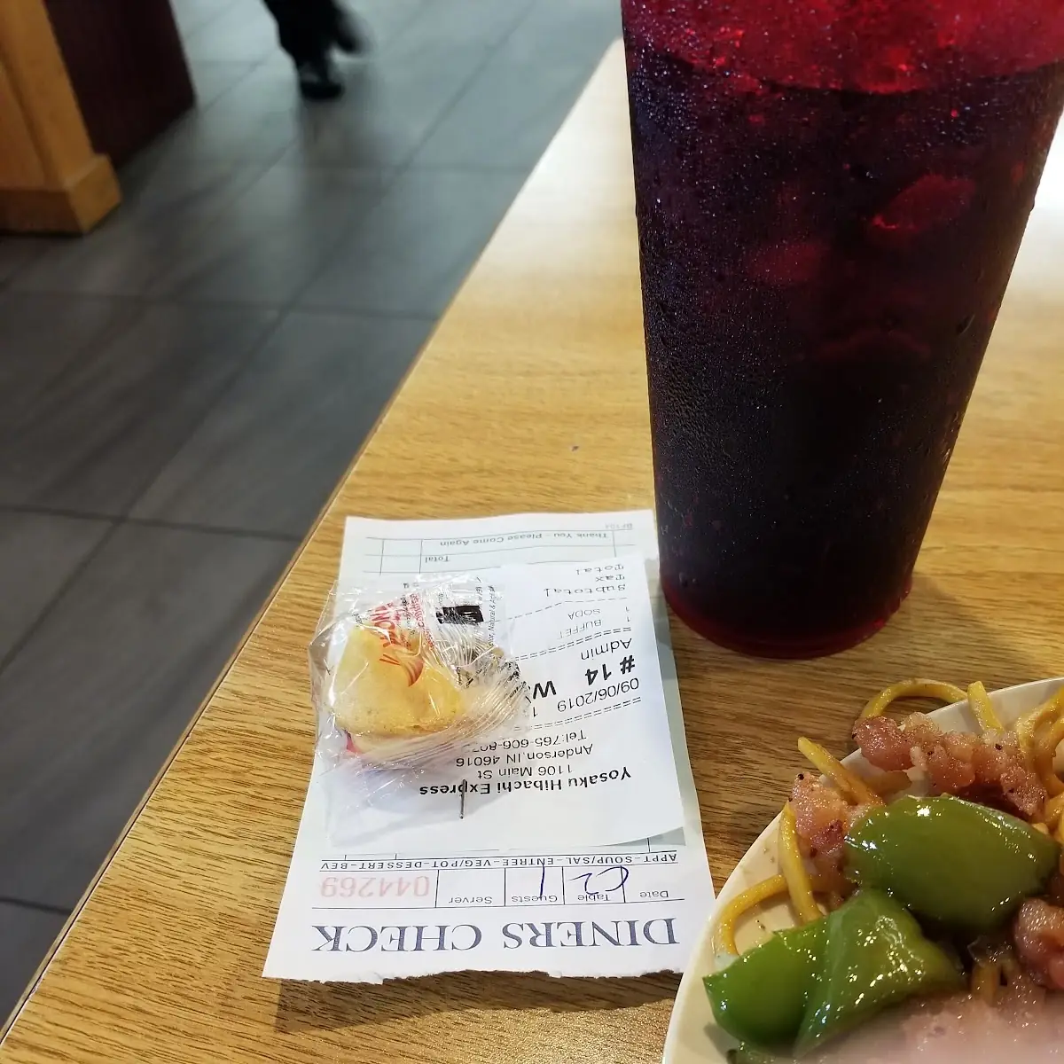 Fortune Cookie and Check