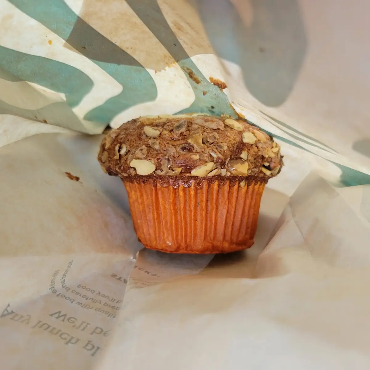 Pumpkin Muffin with Cream Cheese