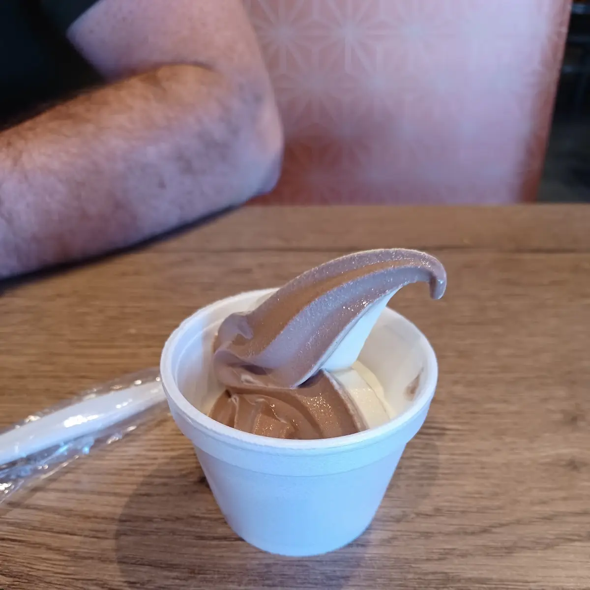 Frozen Yogurt at Lunch