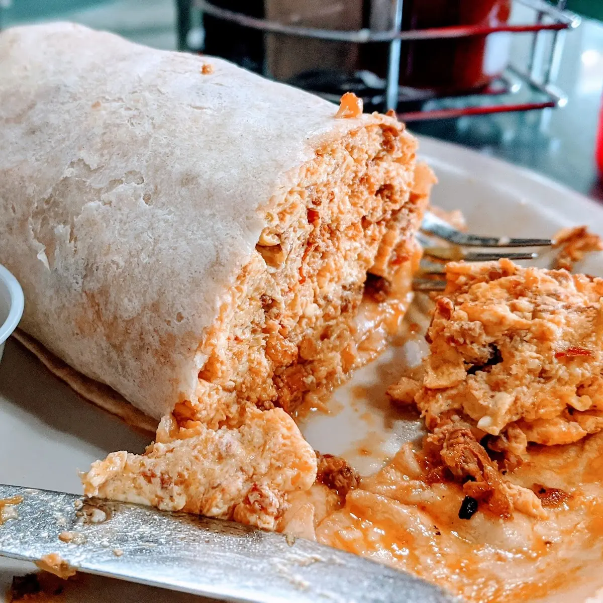Chorizo Breakfast Burrito