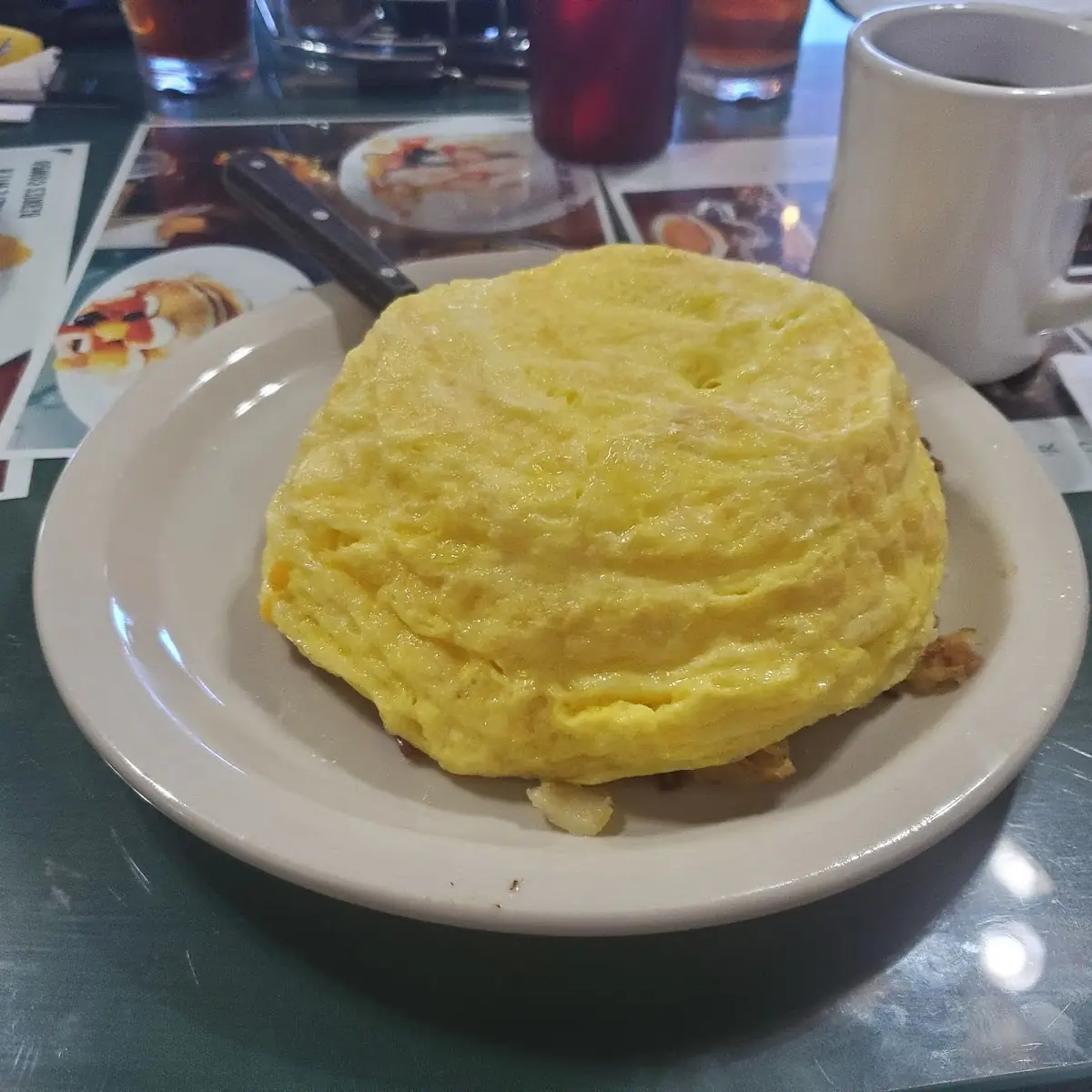 Ham and Cheese Omelette