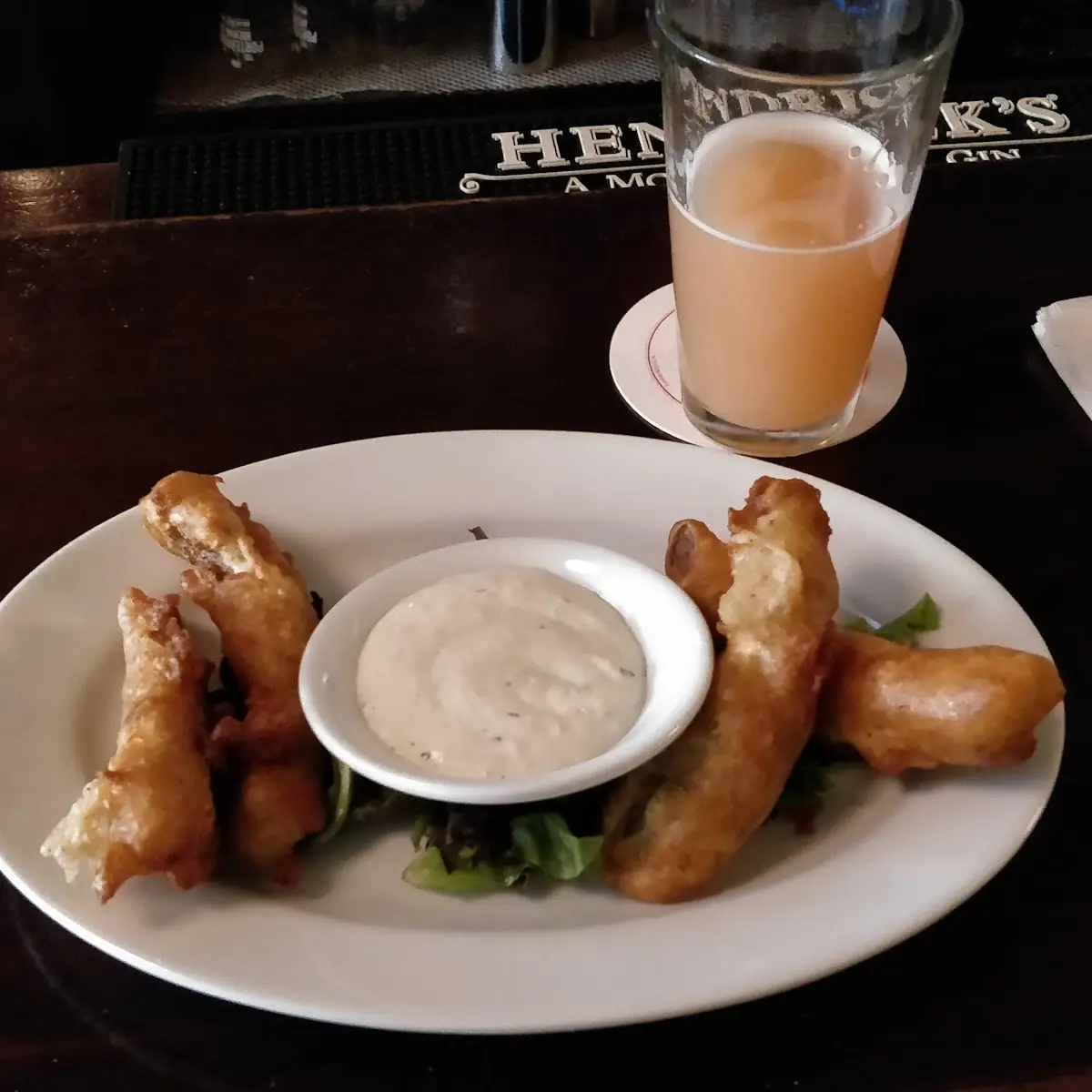 Fried Pickled Cucumbers
