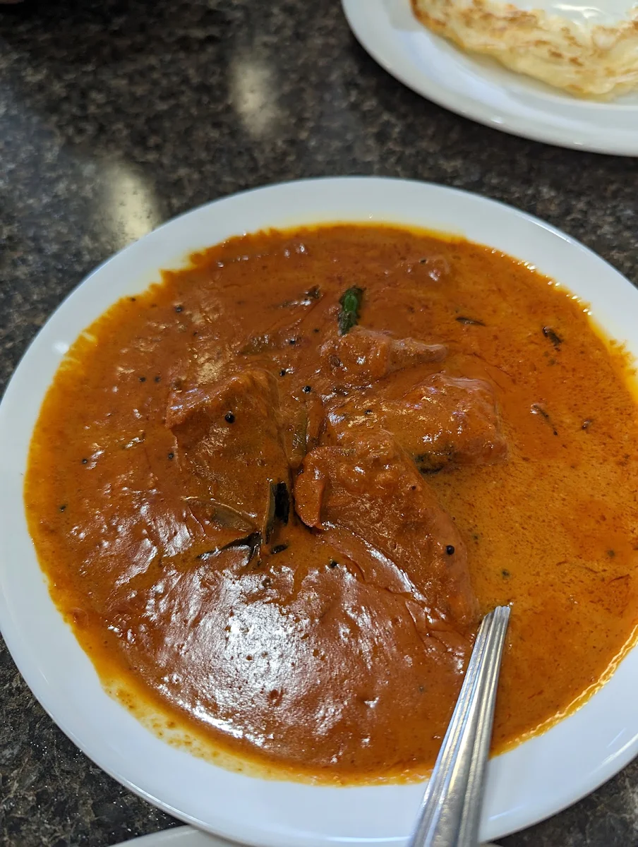 Coconut Fish Curry, Ginger Garlic South Indian Restaurant