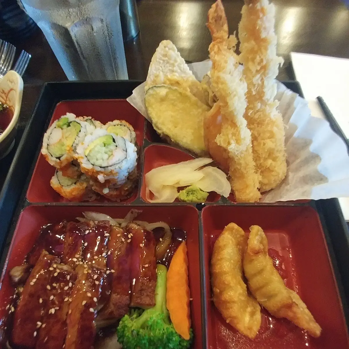 Box Salmon Teriyaki Dinner