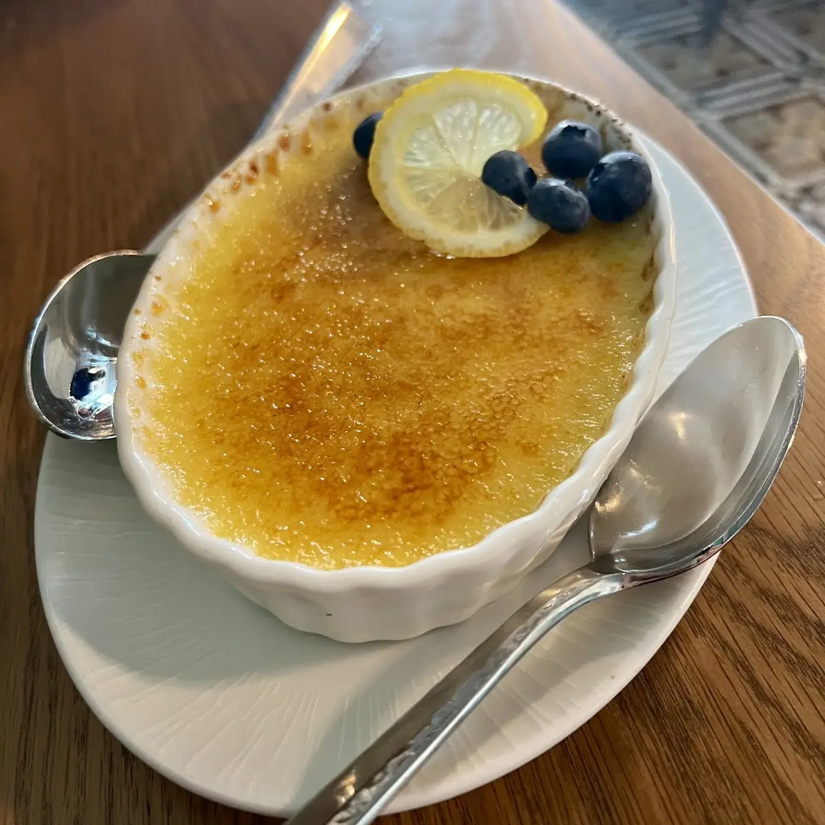 Lemon Creme Brulee