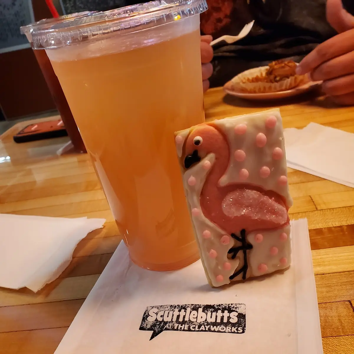 Sugar Cookie & Green Iced Tea