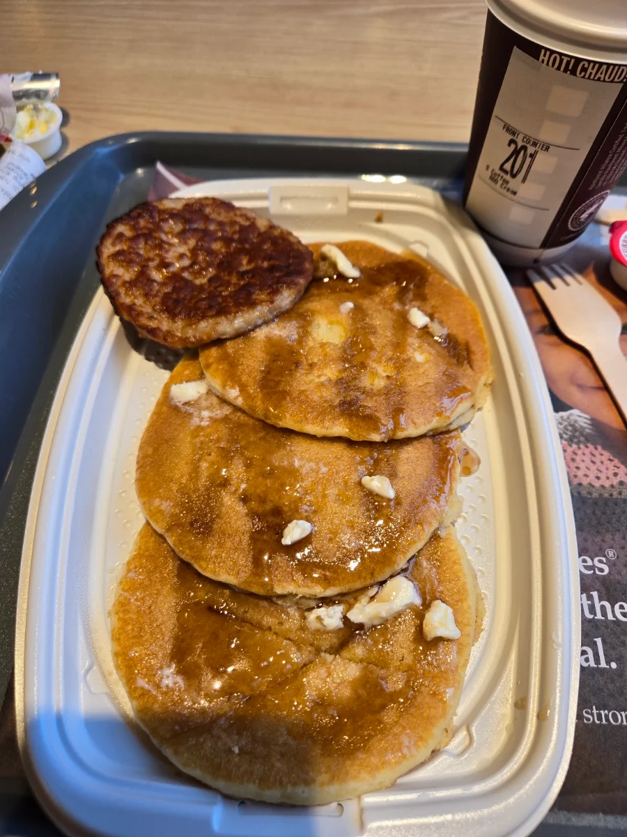 Hotcakes with Sausage, McDonald's