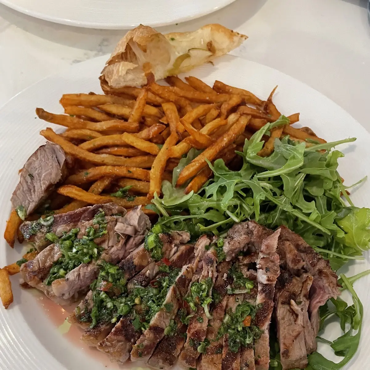 Tuscan Steak with Hand Cut Fries