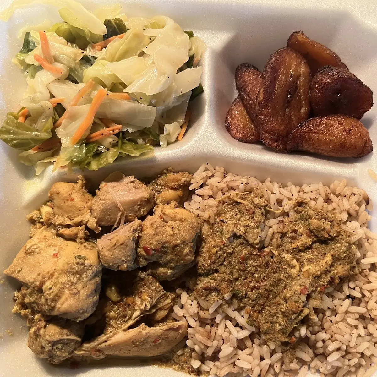 Curry Chicken with Cabbage