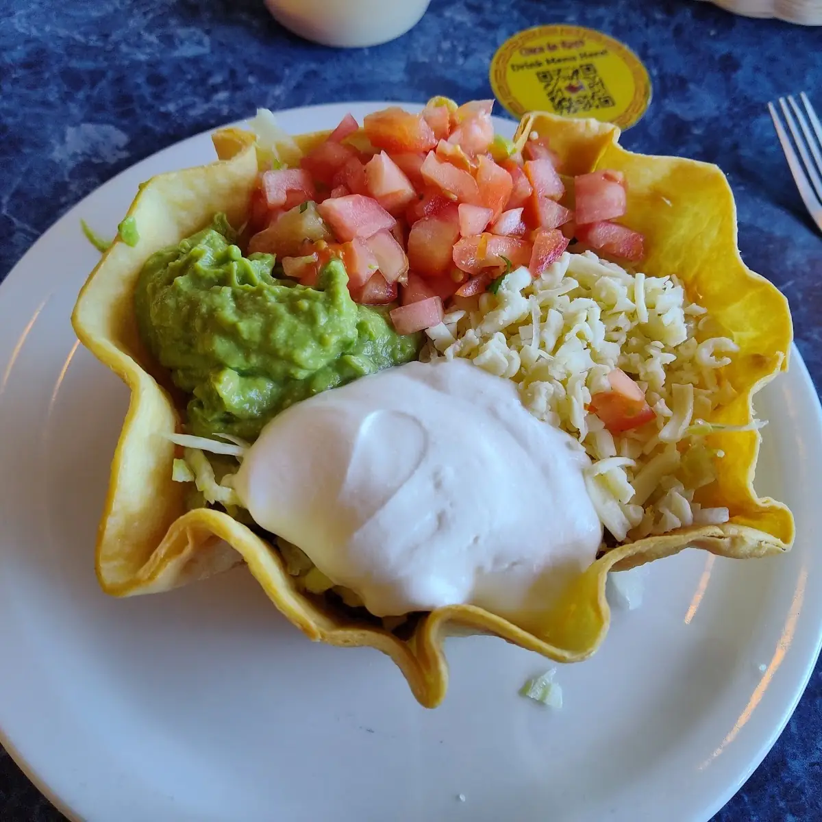 Ground Beef Taco Salad Lunch
