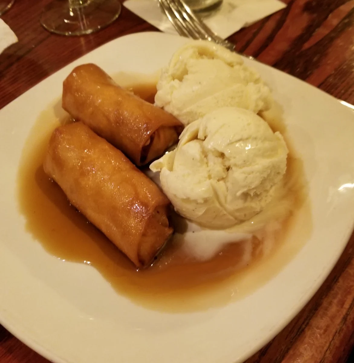 Banana Spring Rolls