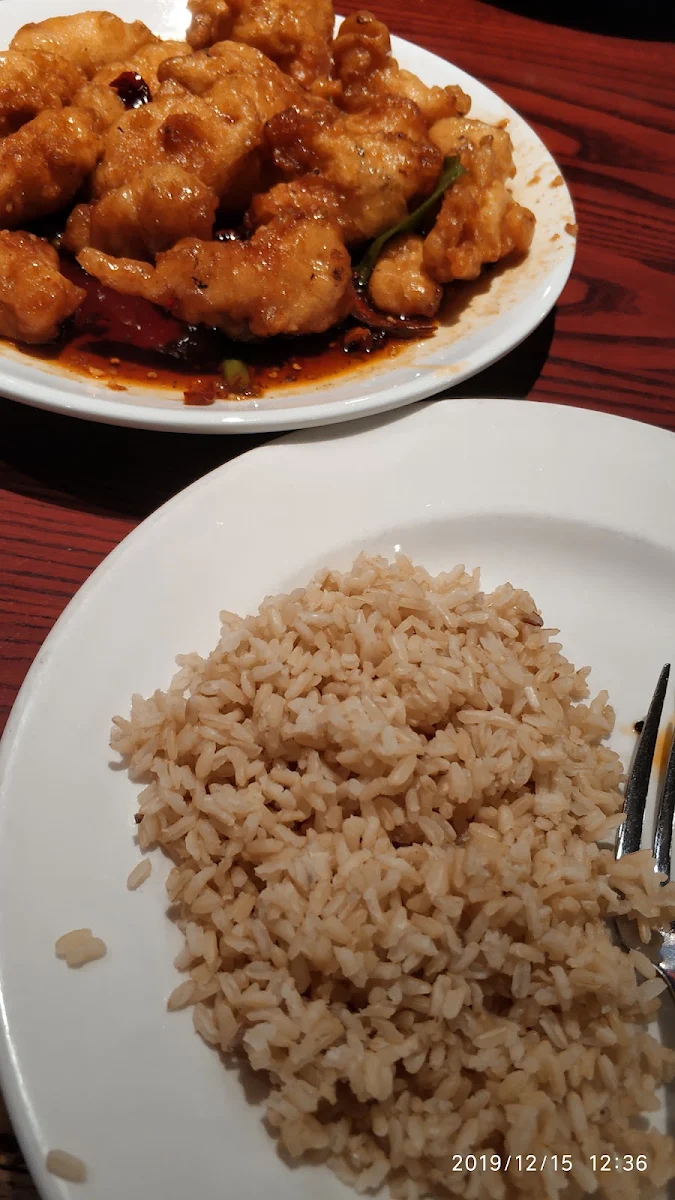 Lieu's Spicy Chicken with Vegetables Added