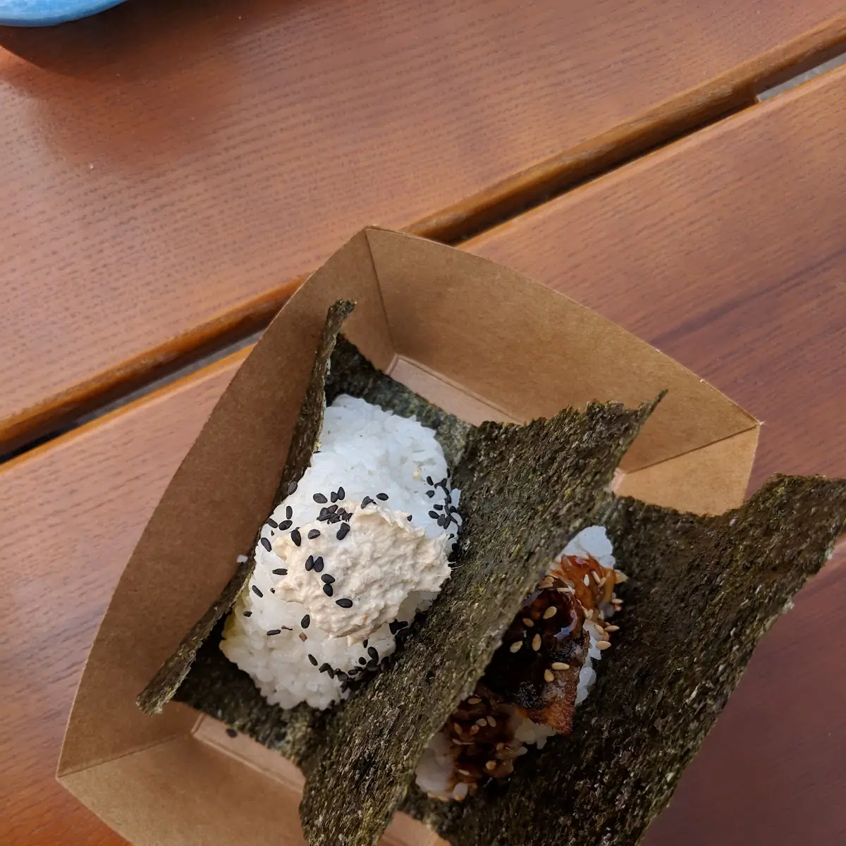 Grilled Salmon Onigiri