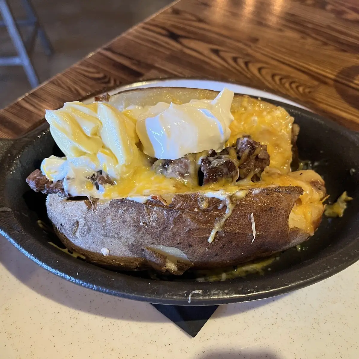 Bashed Potato w Filet Mignon