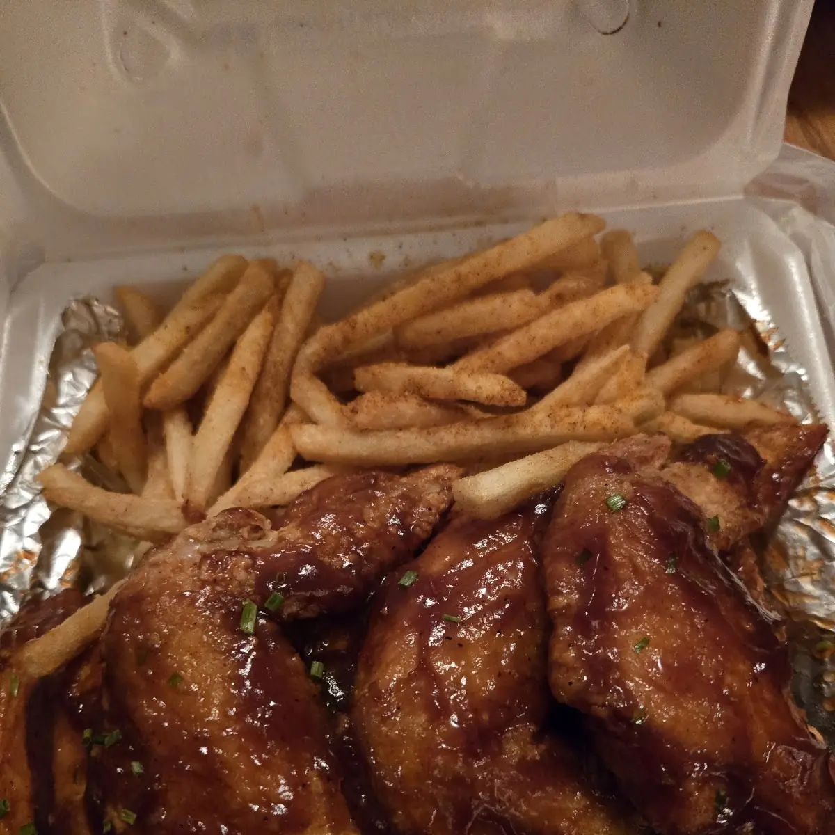 Wings and Fries