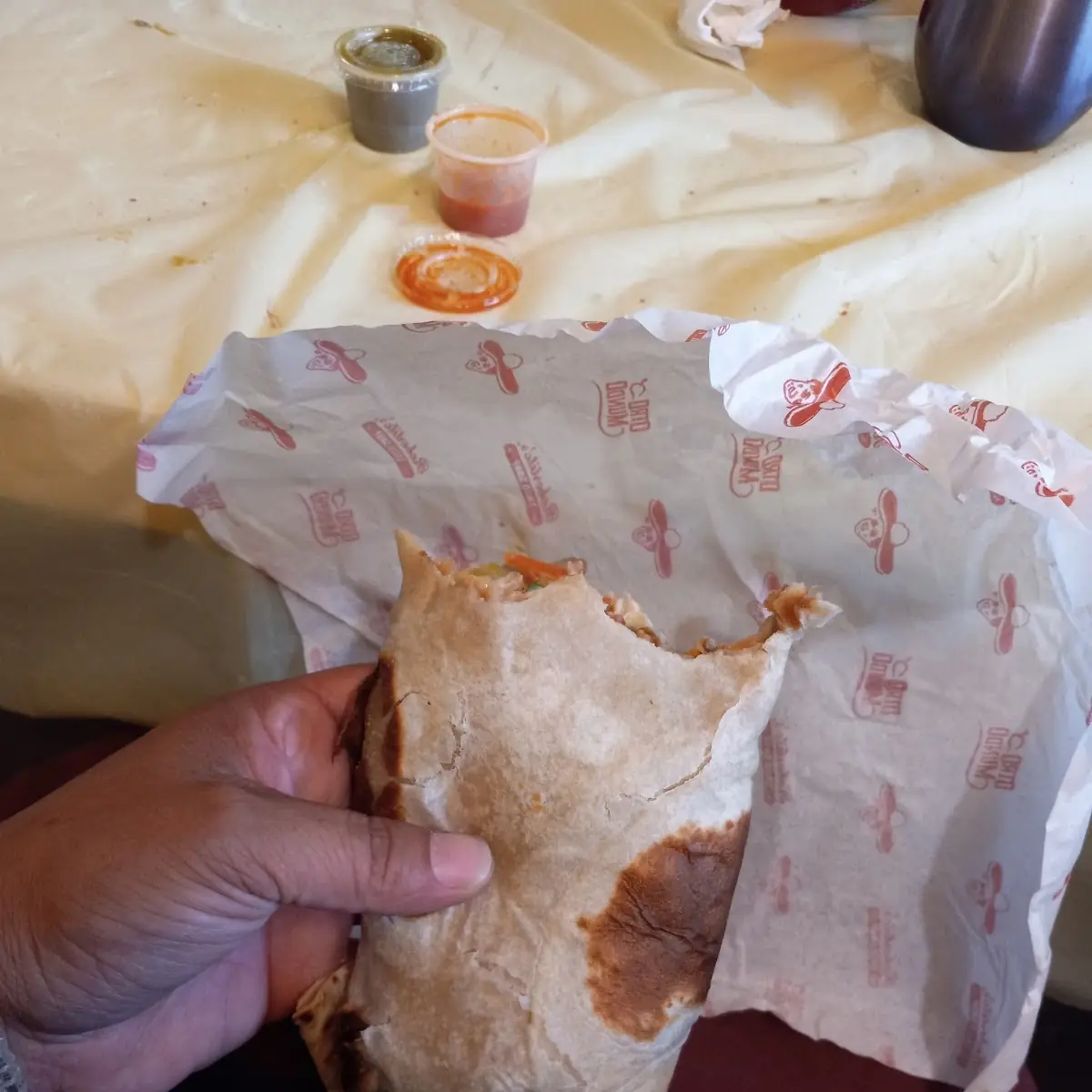 Burrito Carne Asada with Everything