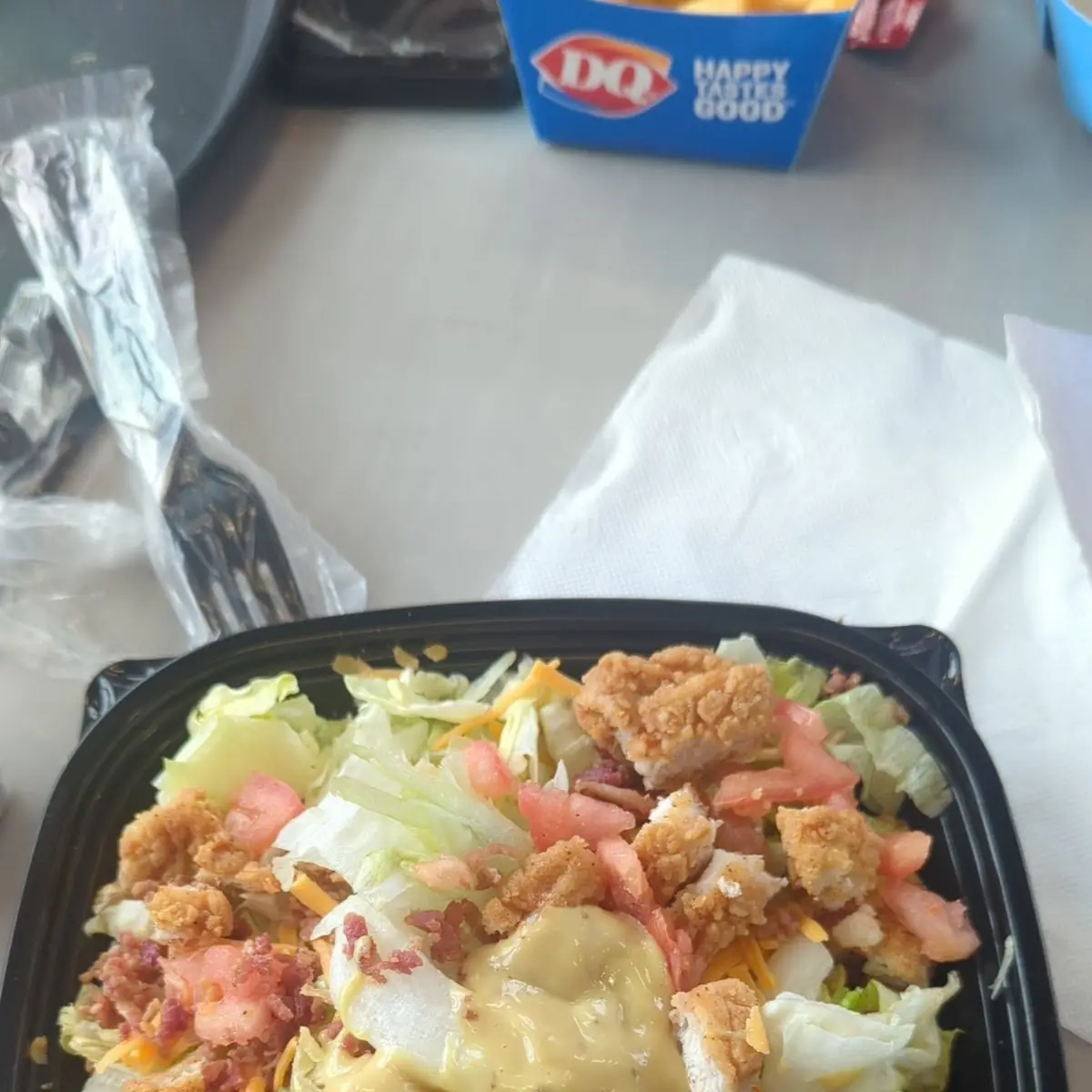 Chicken Strip Salad Ripoff