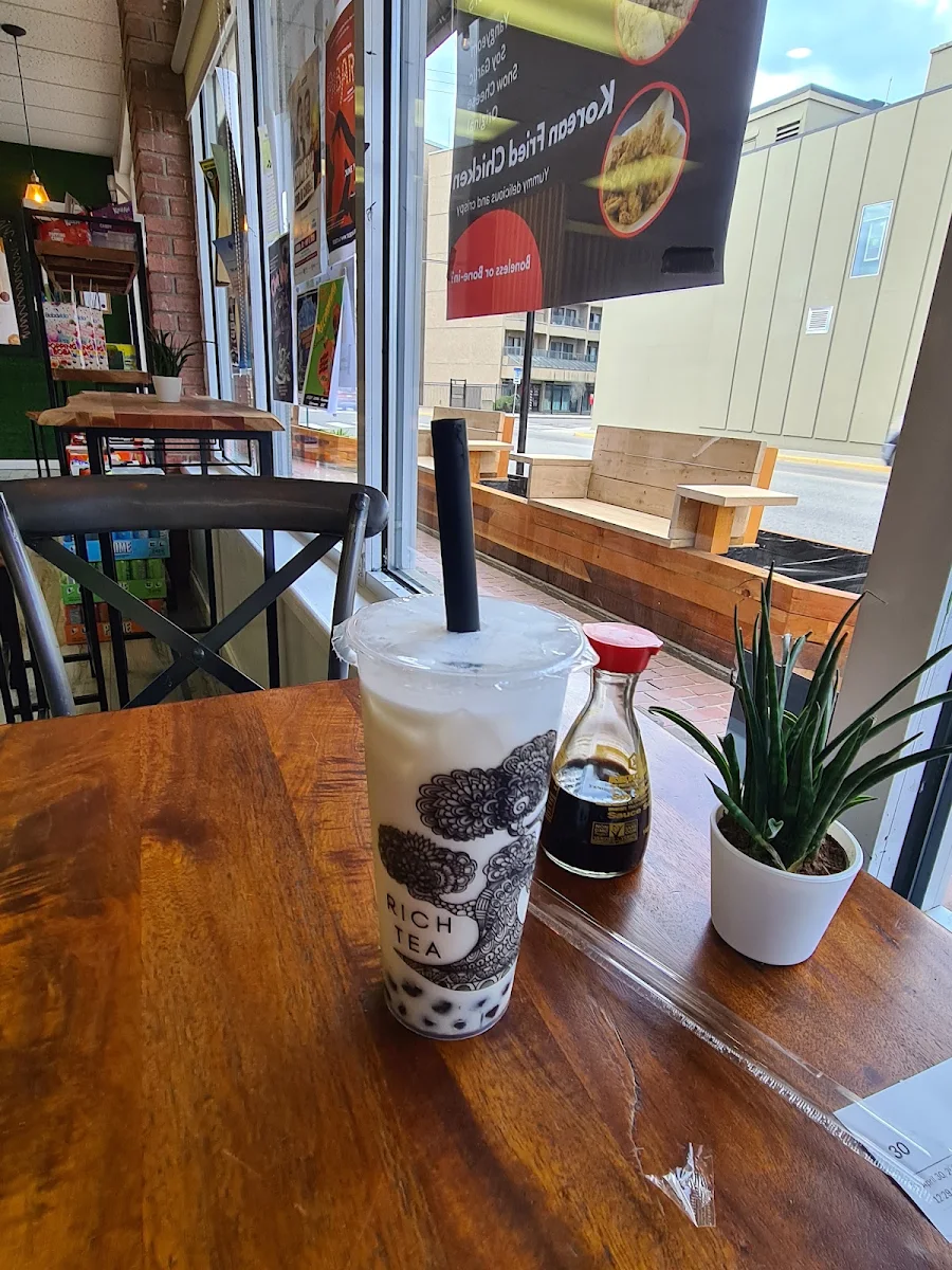 Thai Tea and Coffee Frappuccino