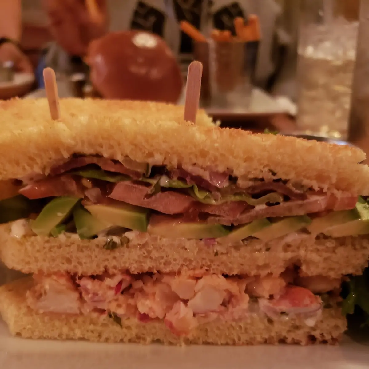 Lobster Club Sandwich