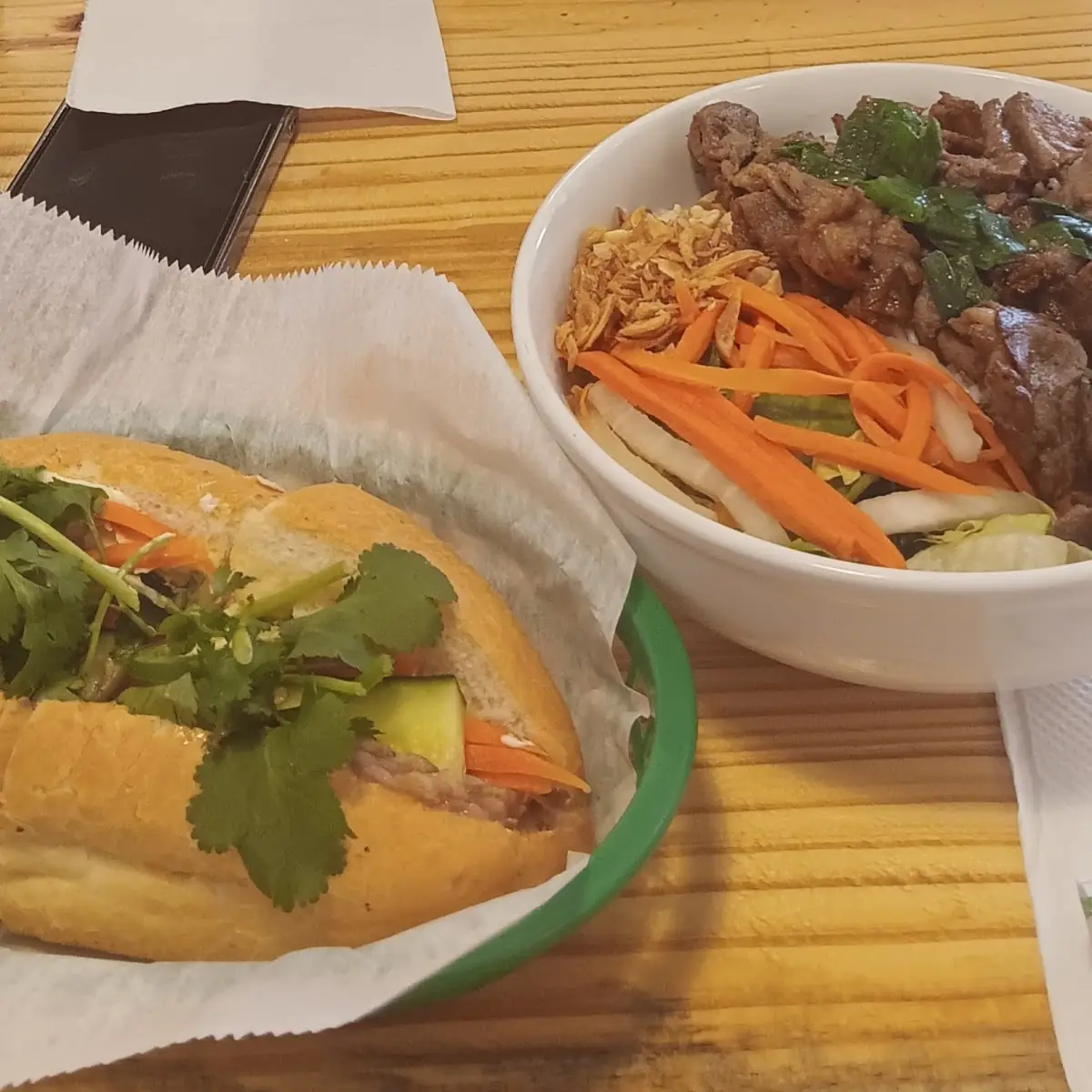 Rice Noodles with Grilled Pork