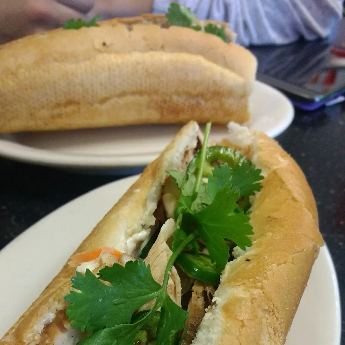 Banh MI Grilled Pork Sandwich
