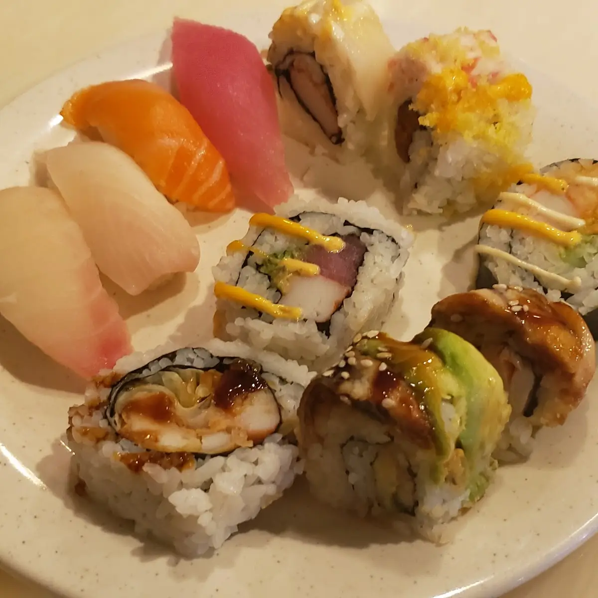 Sushi and Sashimi Combo
