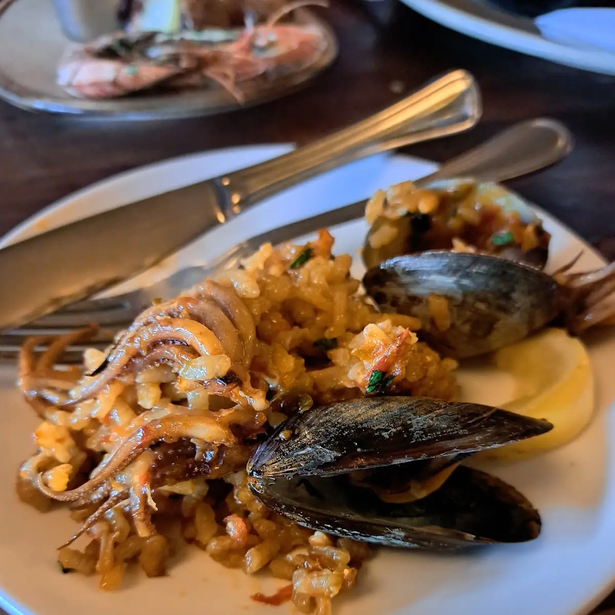 Paella Mariscos