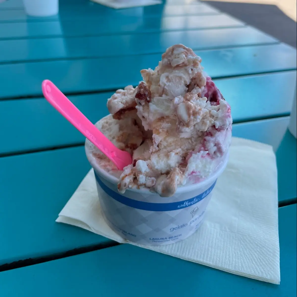 Vanilla Gelato with Toppings