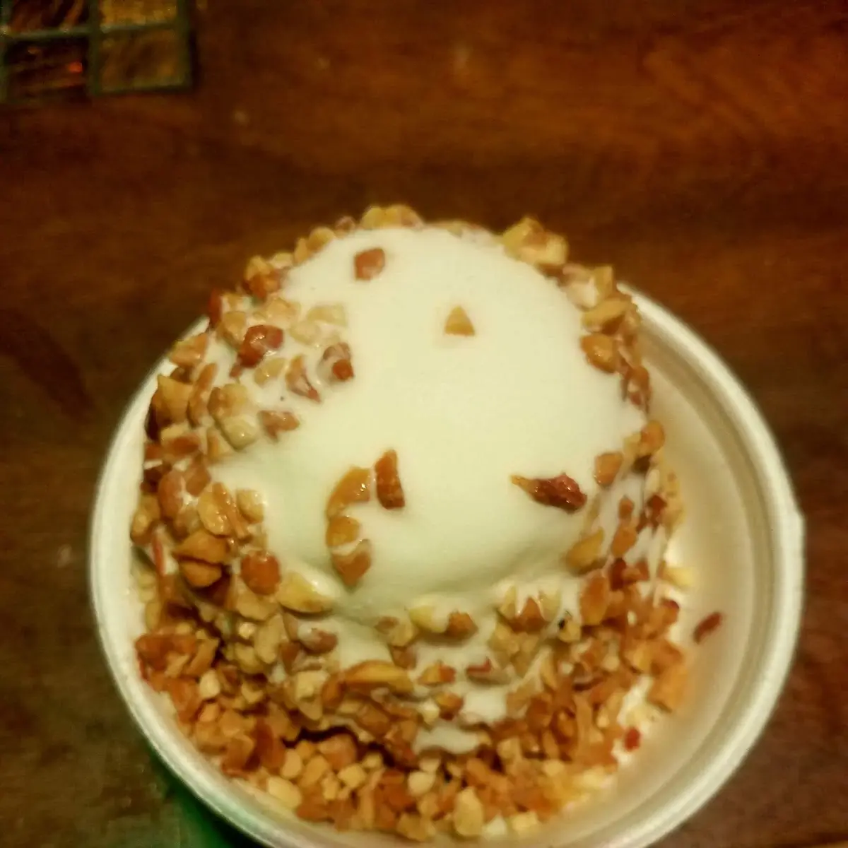 Vanilla Ice Cream with Nuts