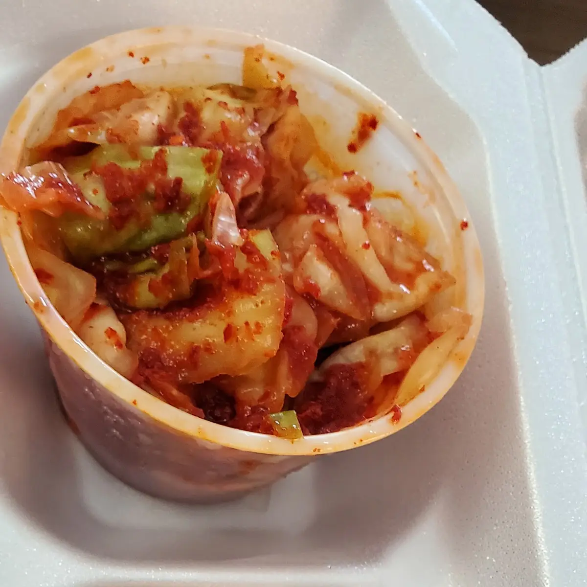 1. Kimchi- Spicy Cabbage Salad (Side Dish)