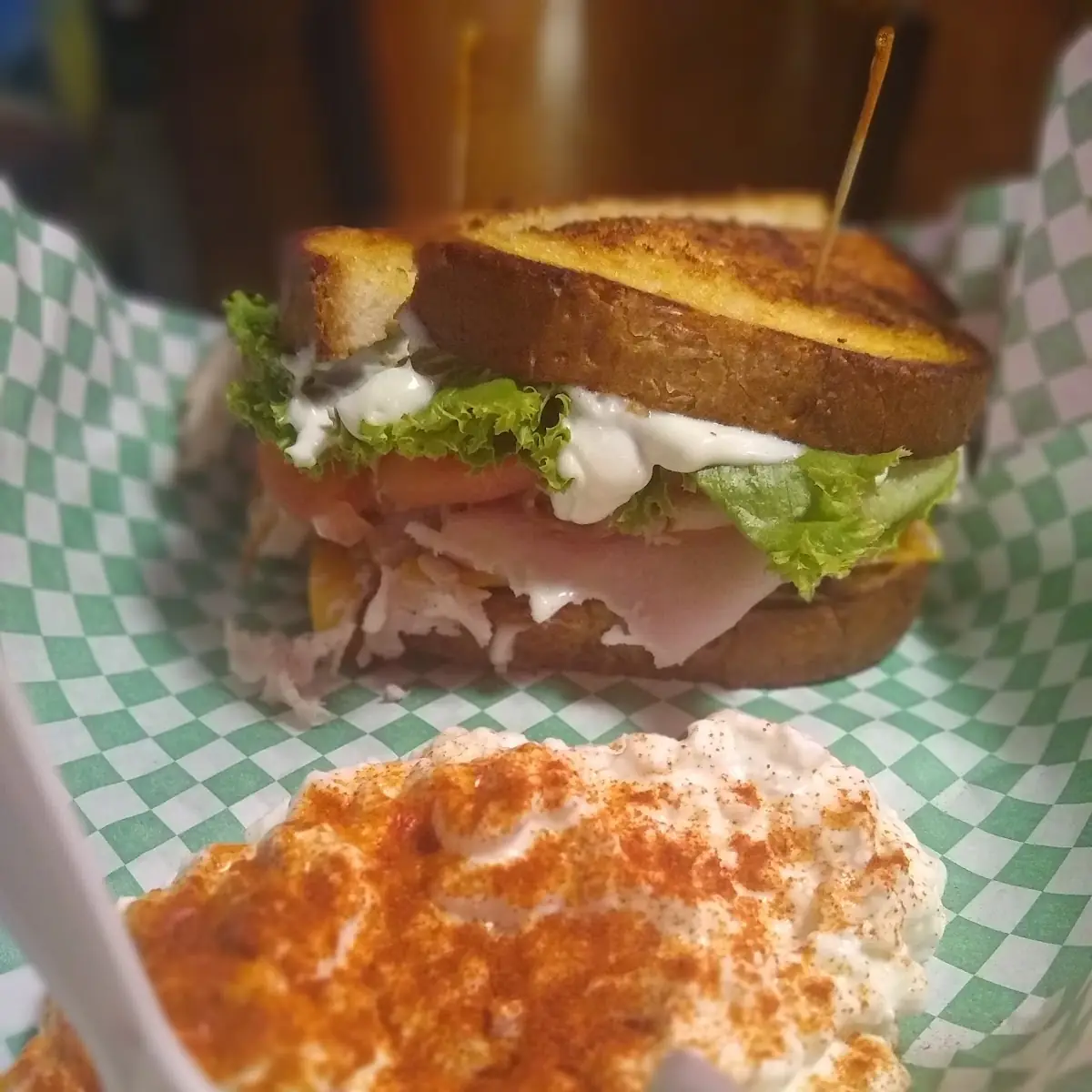 blt with Turkey Bacon Avocado