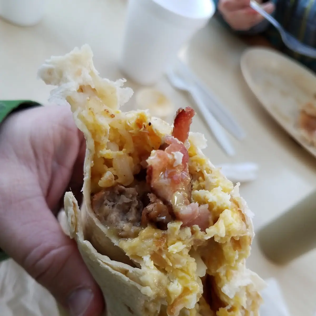 Combo Breakfast Burrito