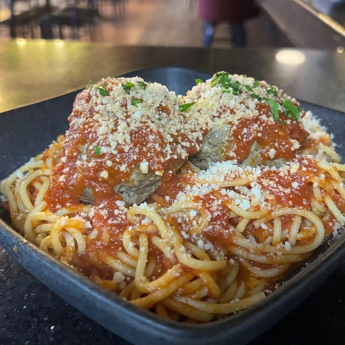 Spaghetti Meatballs