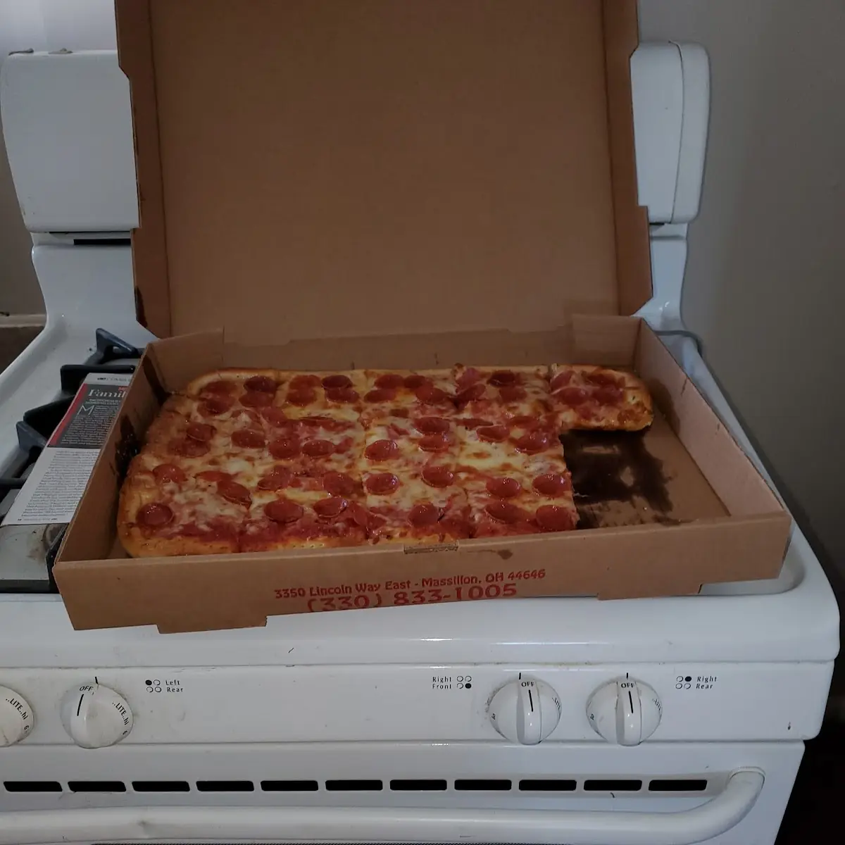 Pepperoni and Cheese Pizza