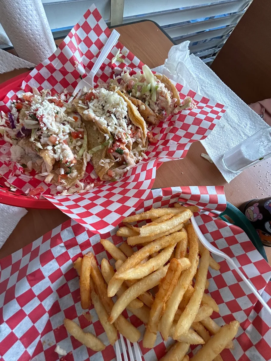 Fish Tacos & Fries