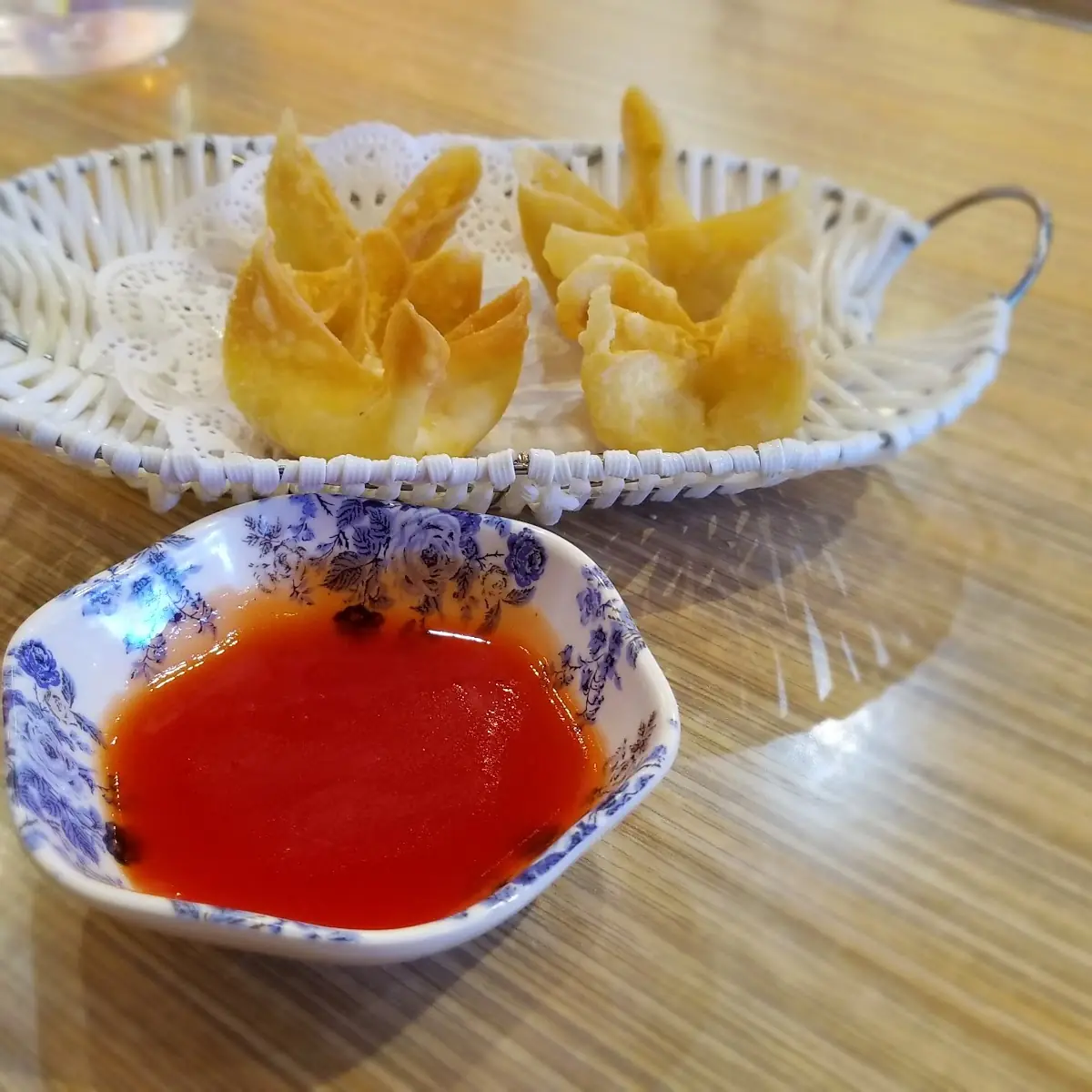 Fried Cream Cheese Wontons