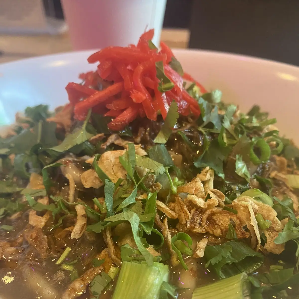 Braised Beef Noodle Bowl