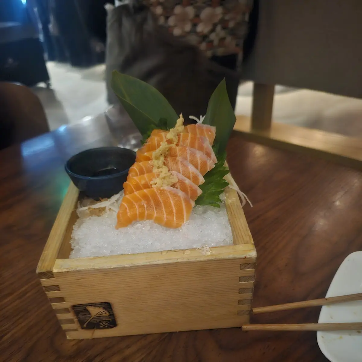 Bluefin Tuna Sashimi with Wasabi
